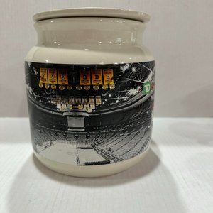 Vintage TD Garden Ceramic Cookie Jar Boston Bruins & Celtics